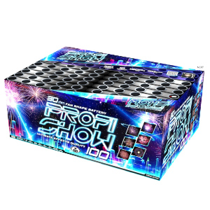 foto - Kompaktní ohňostroj Profi Pyro show 100 ran / 30mm