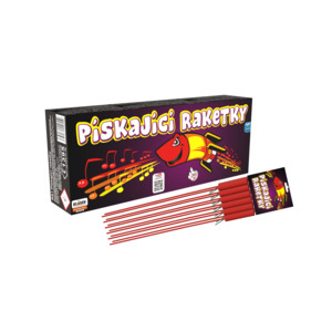 foto - Pískající raketky 144ks